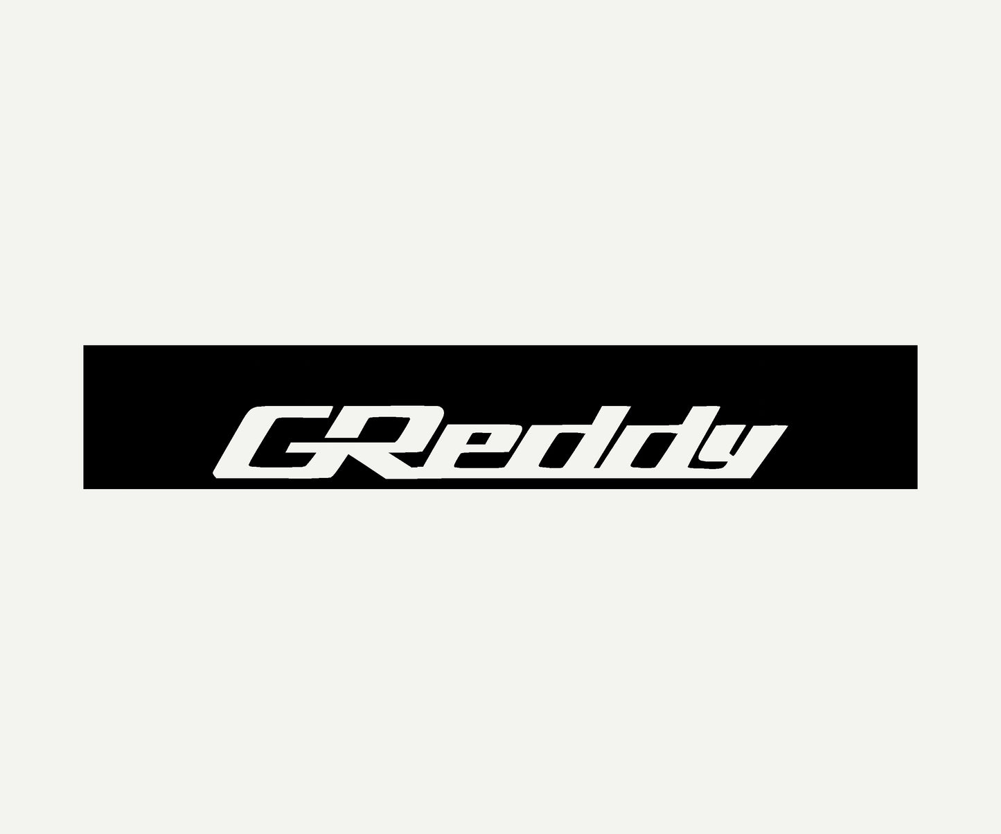 greddy banner reverse cut vinyl windshield banner 60x10 universal fit