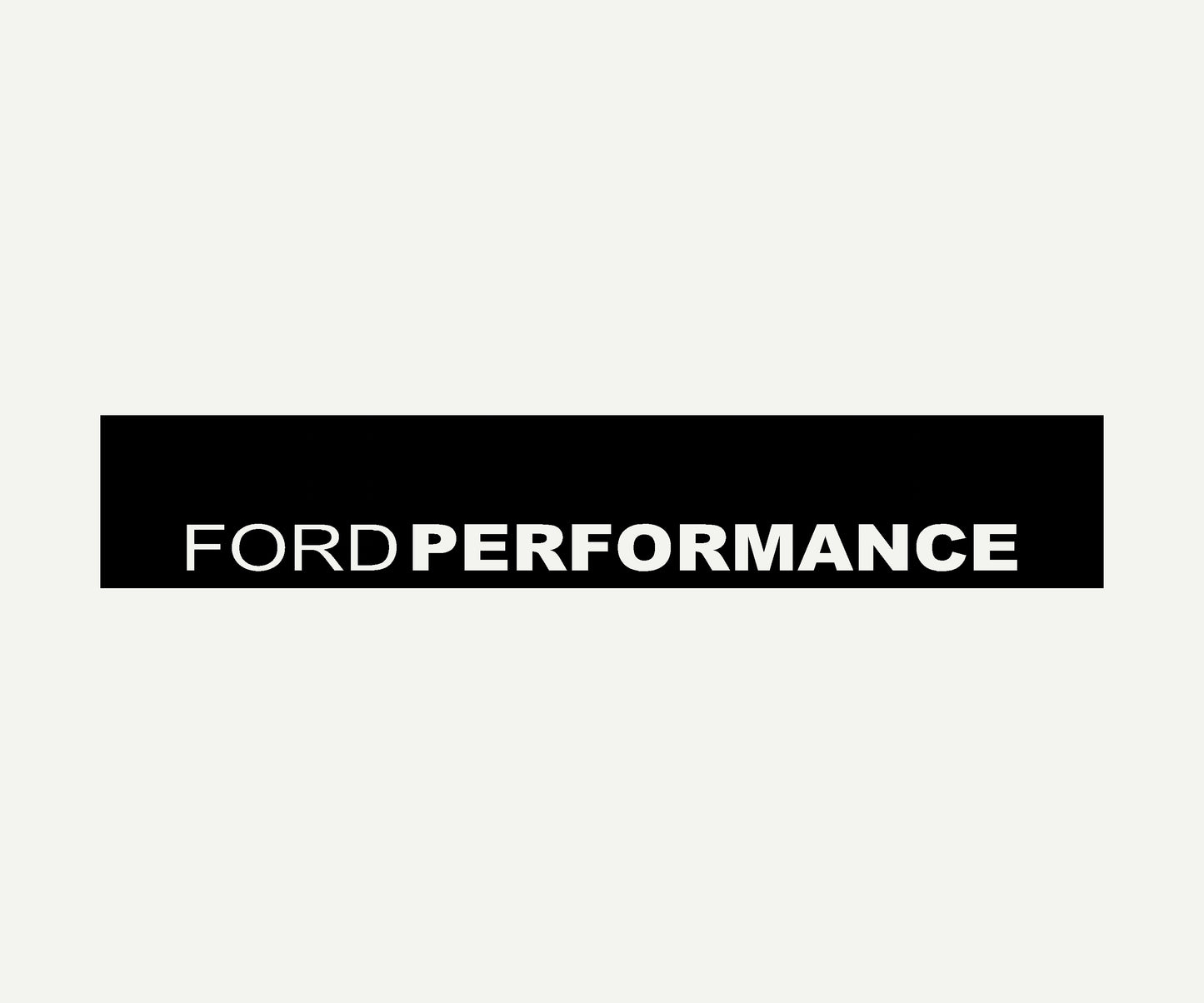 Ford Performance 60" Windshield Banner
