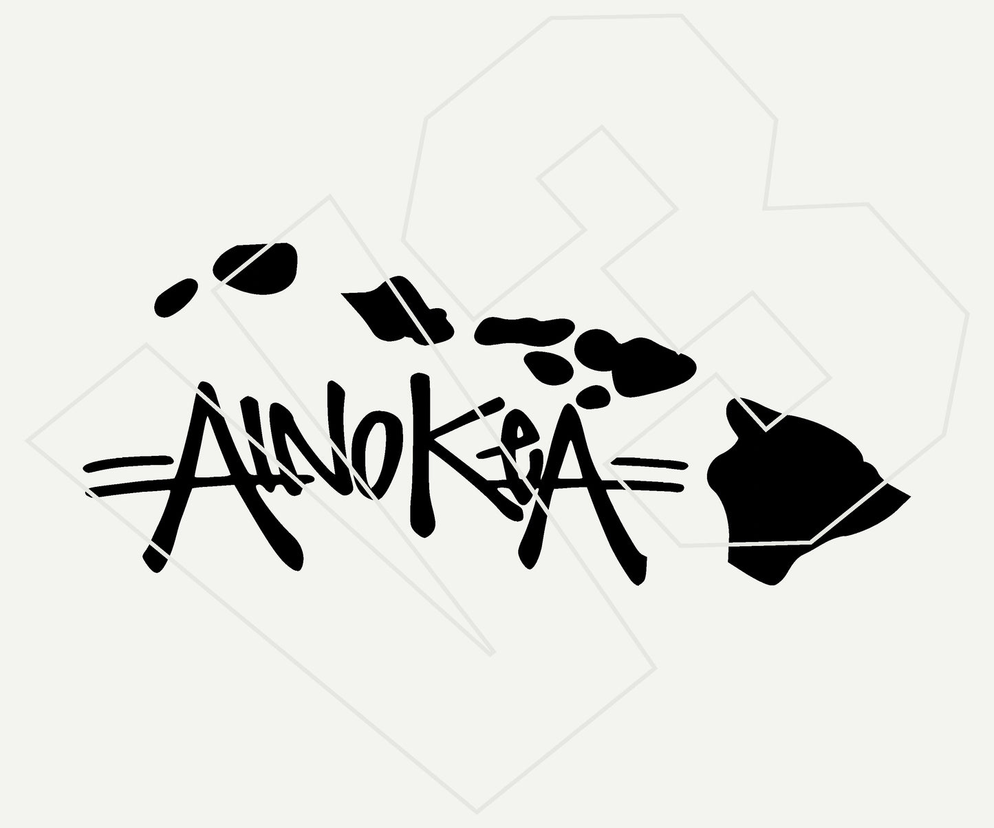 ainokea islands Vinyl Decal – Die Cut Car & Truck Window Sticker