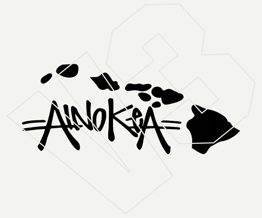 ainokea islands Vinyl Decal – Die Cut Car & Truck Window Sticker