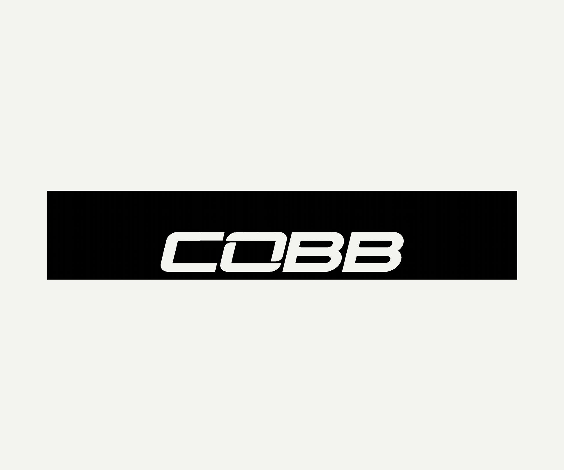 cobb  reverse cut vinyl windshield banner 60x10 universal fit
