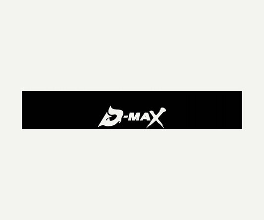 D-MAX Reverse-Cut Windshield Banner universal fit