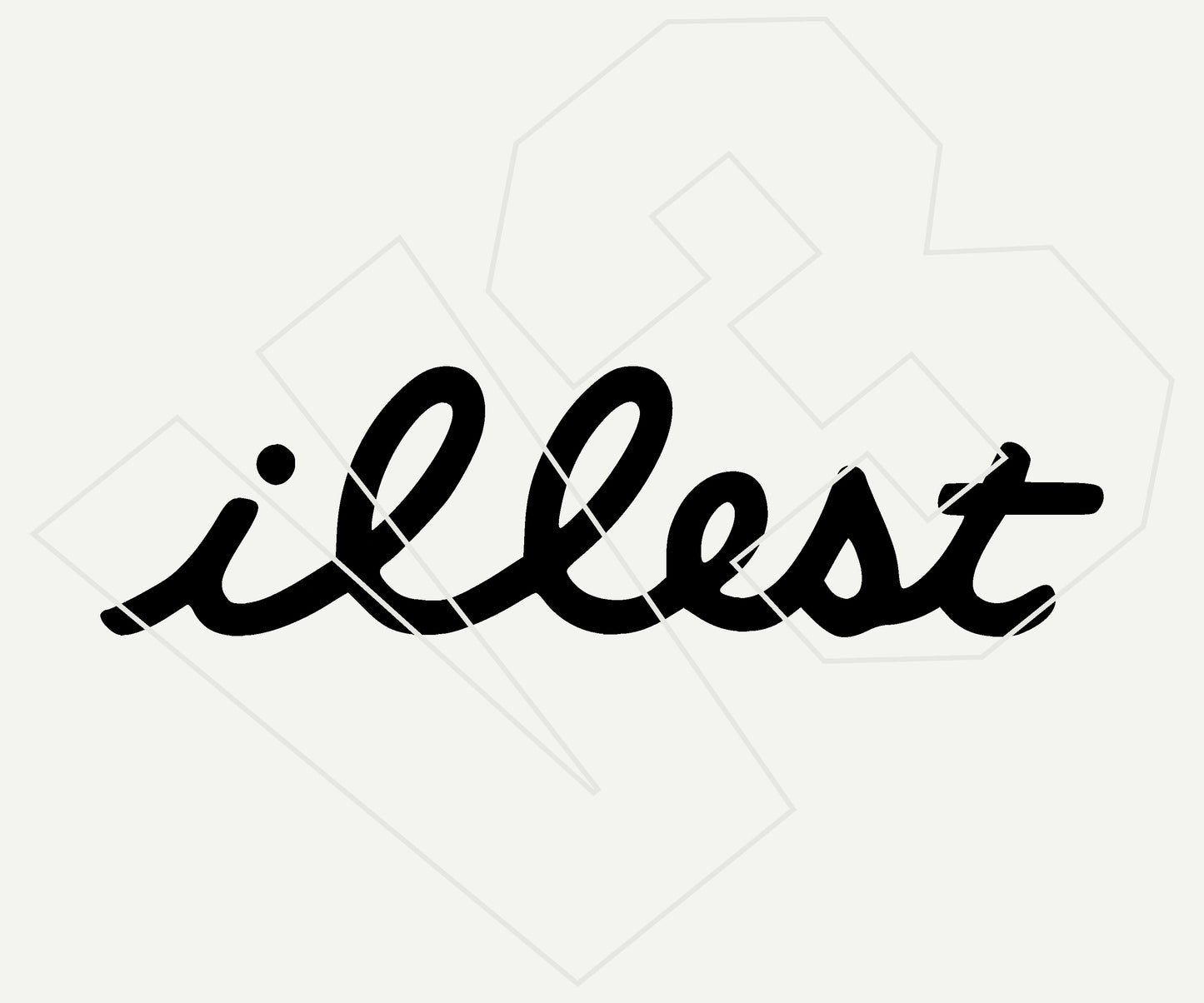 illest Vinyl Decal – Die Cut Car & Truck Window Sticker