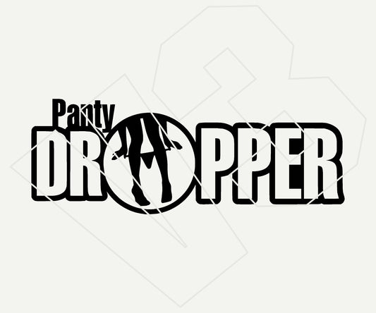 panty dropper Vinyl Decal – Die Cut Car & Truck Window Sticker