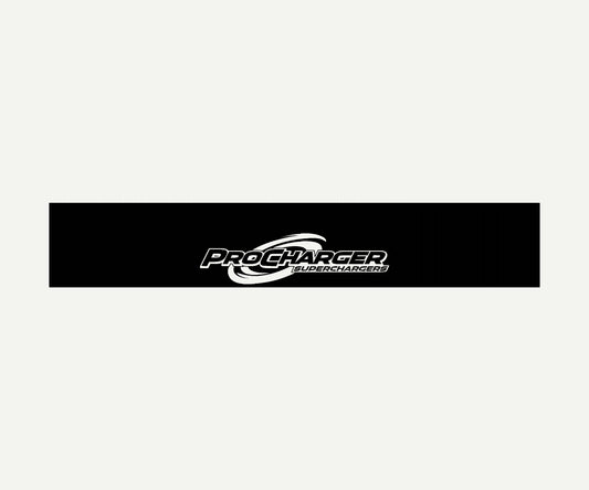 Procharger Windshield Banner  reverse cut vinyl windshield banner 60x10 universal fit
