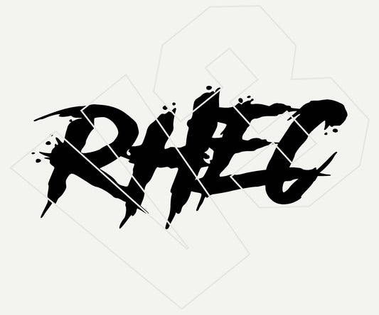 rhec decal Vinyl Decal – Die Cut Car & Truck Window Sticker