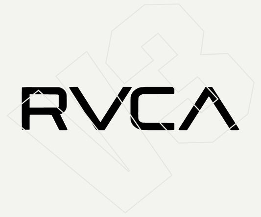 rvca Vinyl Decal – Die Cut Car & Truck Window Sticker