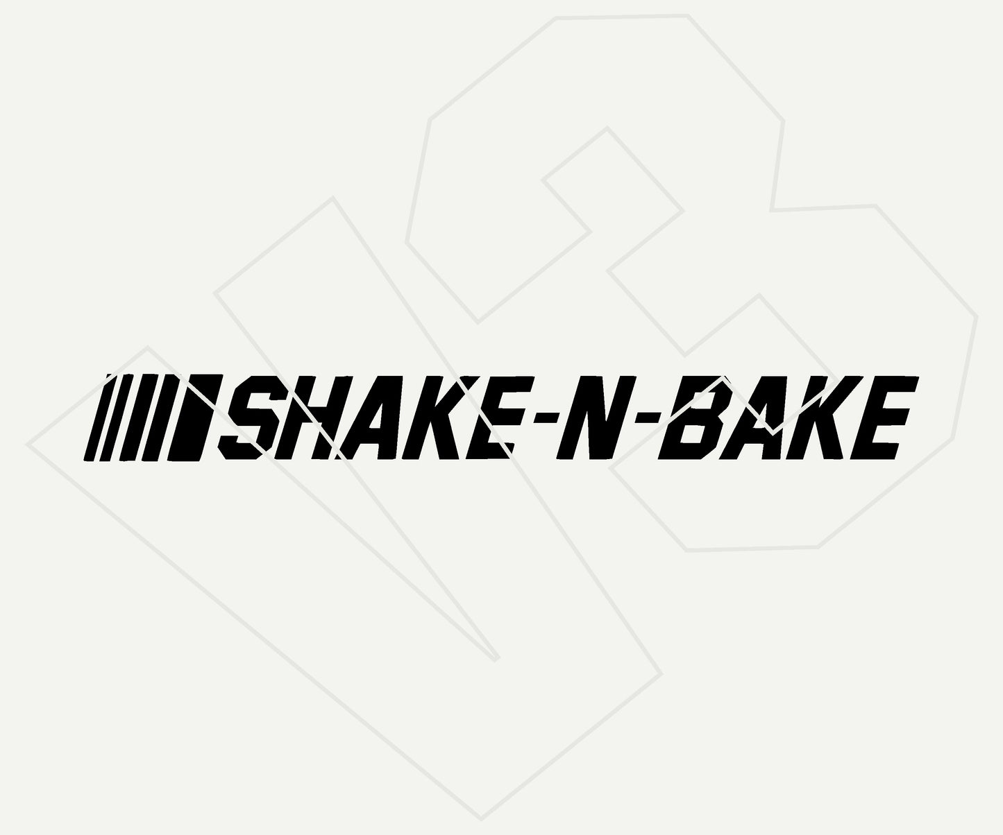 Shake N Bake Vinyl Decal – Die Cut Car & Truck Window Sticker