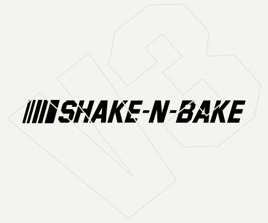 Shake N Bake Vinyl Decal – Die Cut Car & Truck Window Sticker